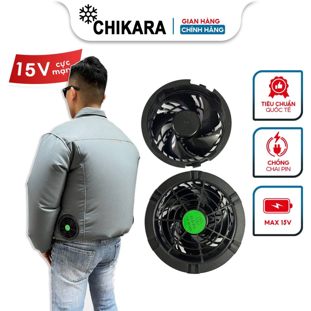 Áo điều hòa CHIKARA SPIDER 15V 2024