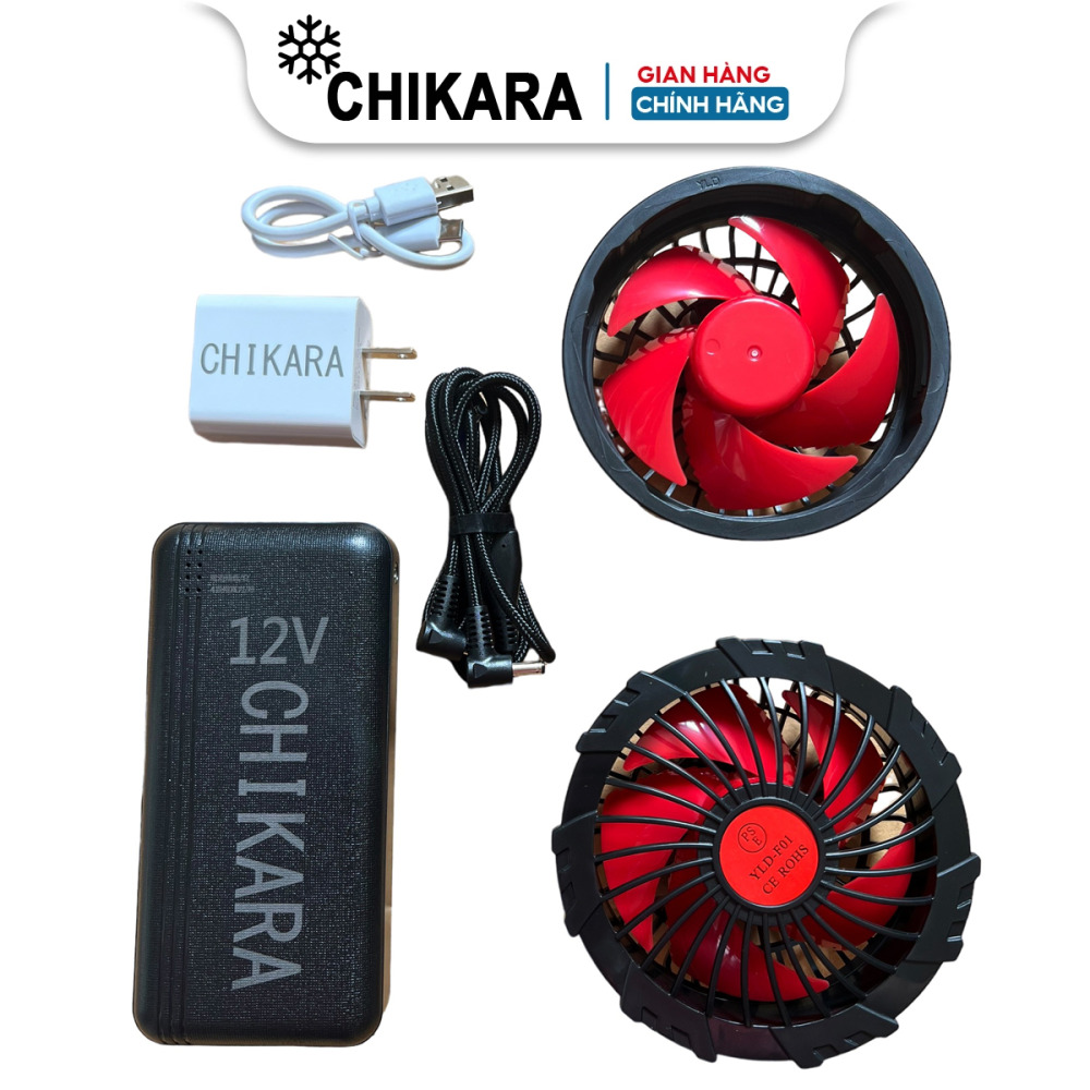 Bộ phụ kiện của Chikara Super 12v năm 2024